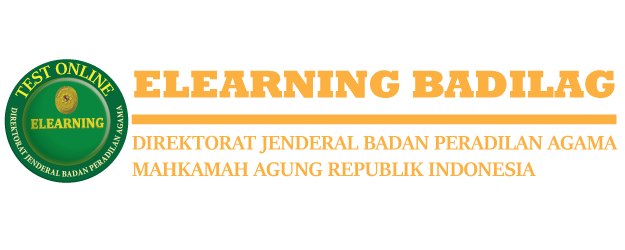 Elearning Badilag